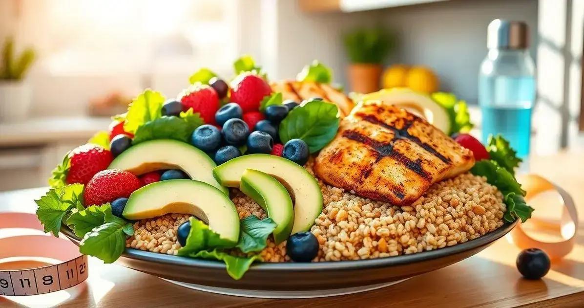 Alimentação saudável para emagrecer