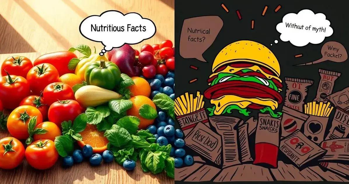 Alimentos Nutritivos: Mitos e Verdades