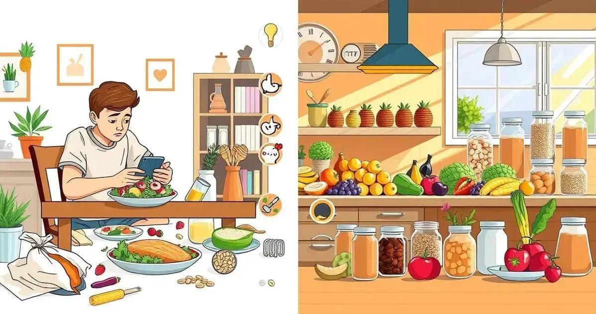 Erros comuns ao se alimentar saudavelmente