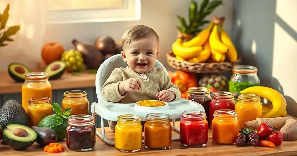 Alimentação saudável para bebês
