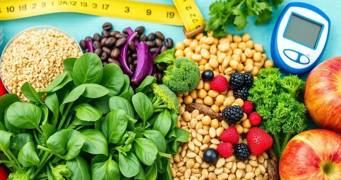 Alimentos que Ajudam a Controlar a Glicemia