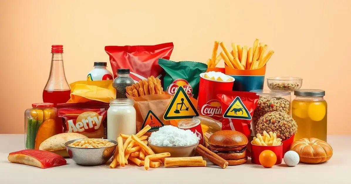 Alimentos que devem ser evitados
