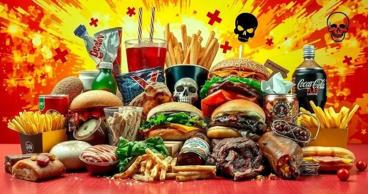 Alimentos que Devem Ser Evitados