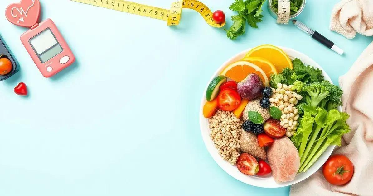 Benefícios de uma dieta planejada para diabéticos