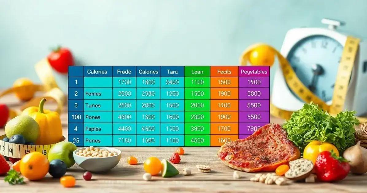 Calorias diárias para perder gordura: uma tabela para você