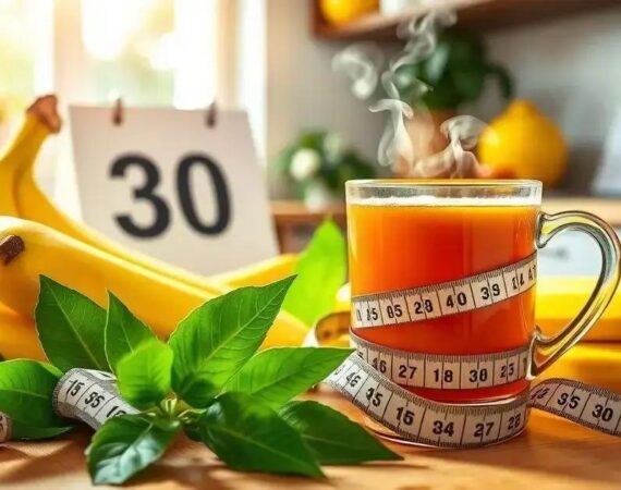 Descubra o Poder do Chá de Banana para Emagrecer em 30 Dias