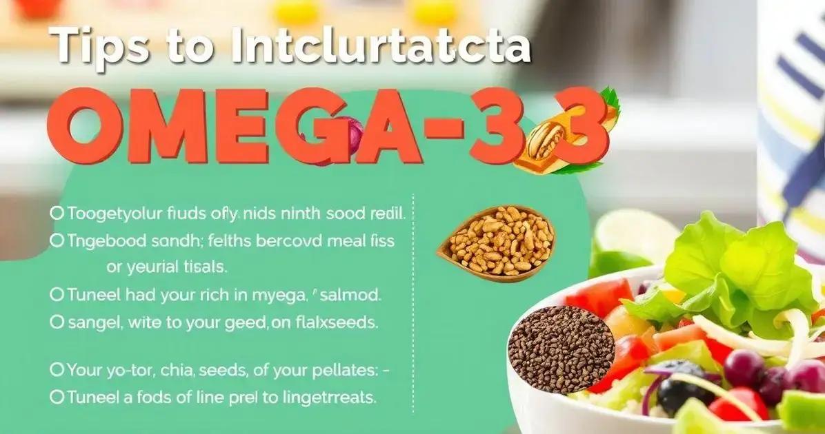 Dicas para Incorporar Ômega 3 na sua Dieta