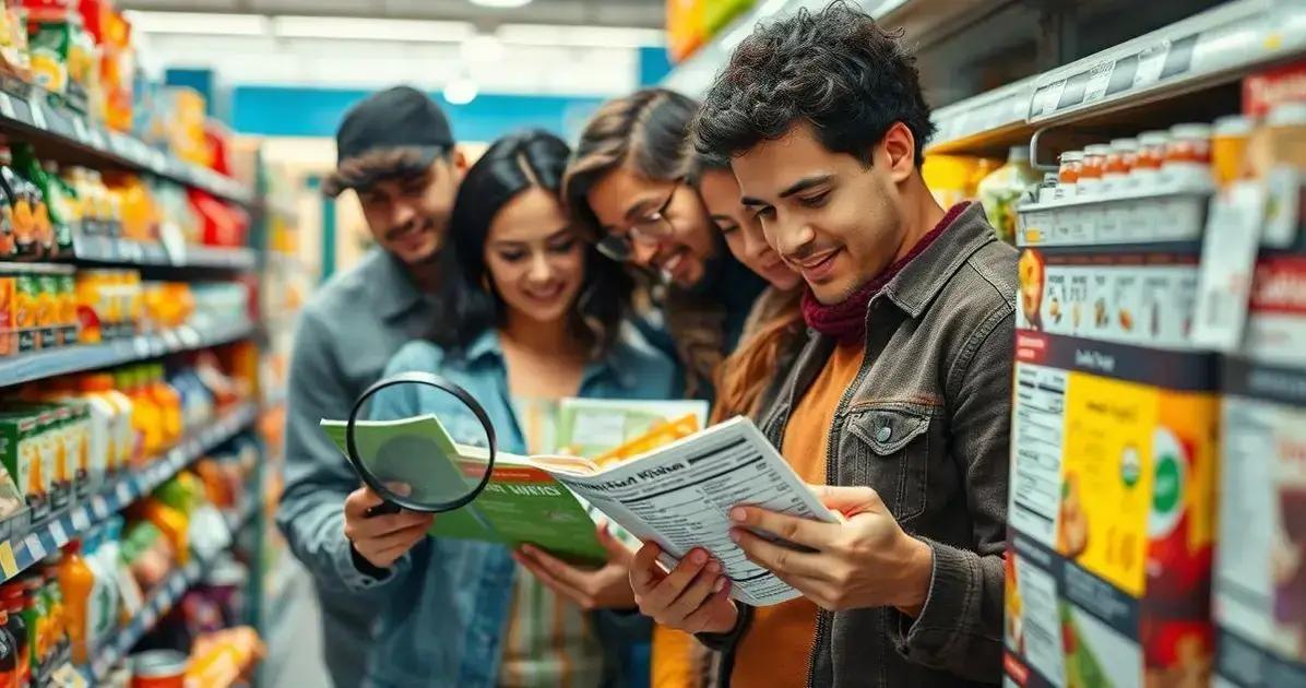 Dicas para ler rótulos de alimentos com segurança