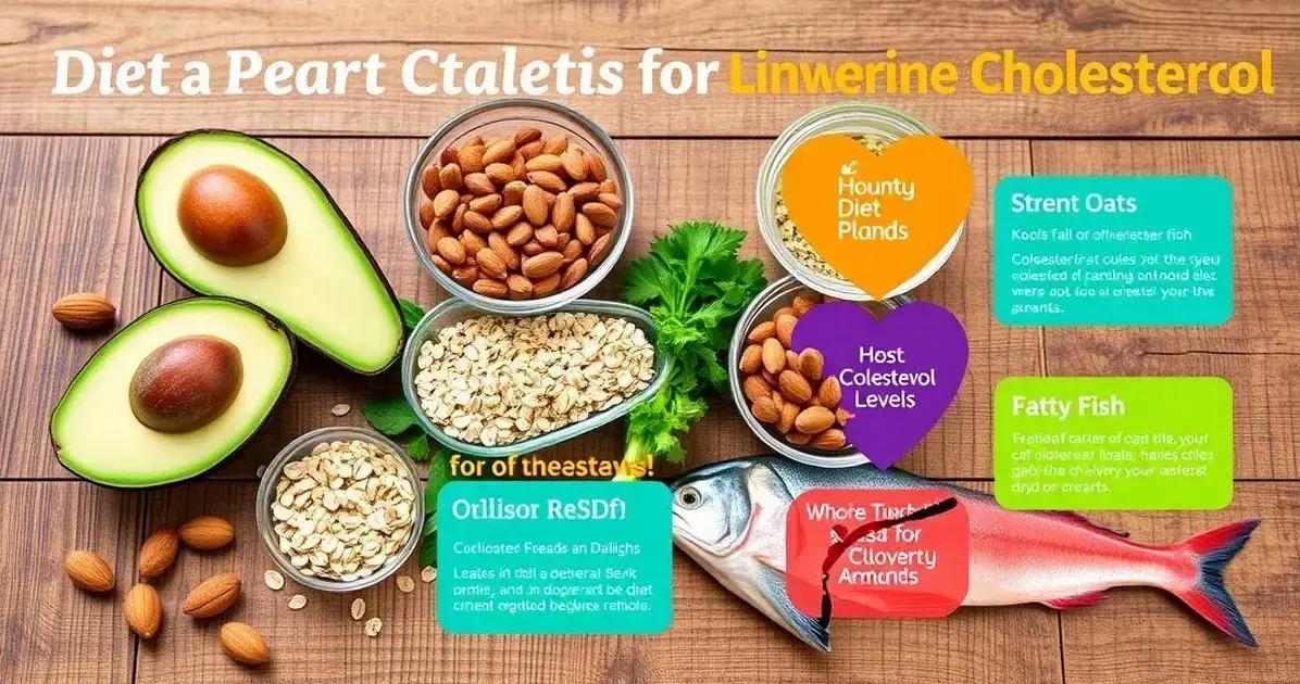 Dietas para baixar o colesterol