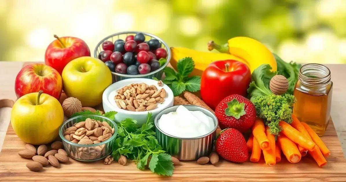 Ingredientes Essenciais para Lanches Saudáveis
