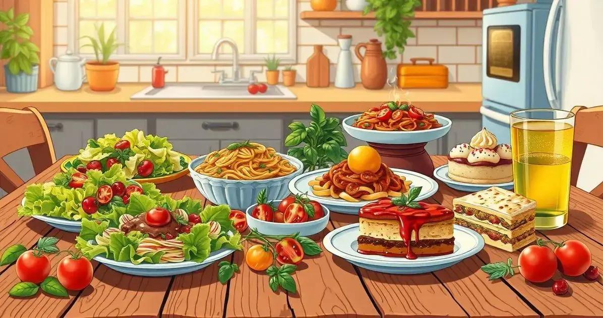 Receitas deliciosas e fáceis de preparar