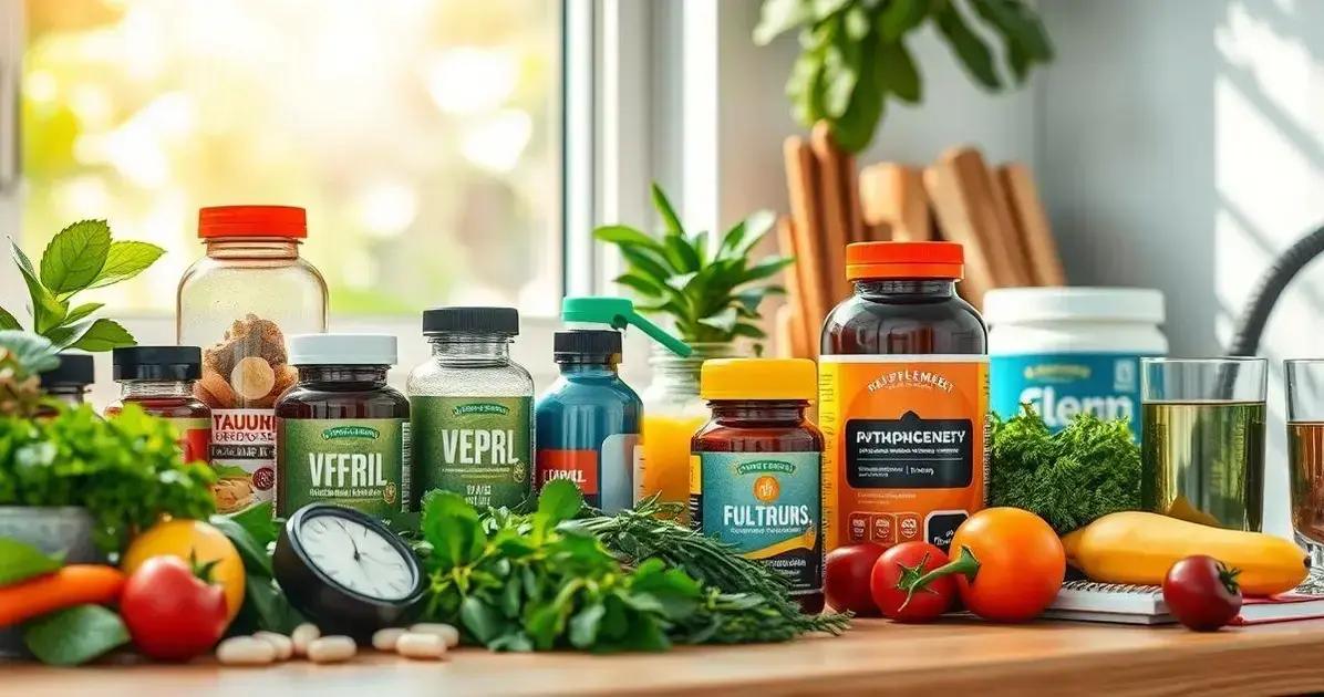 Suplementos para uma vida mais saudável